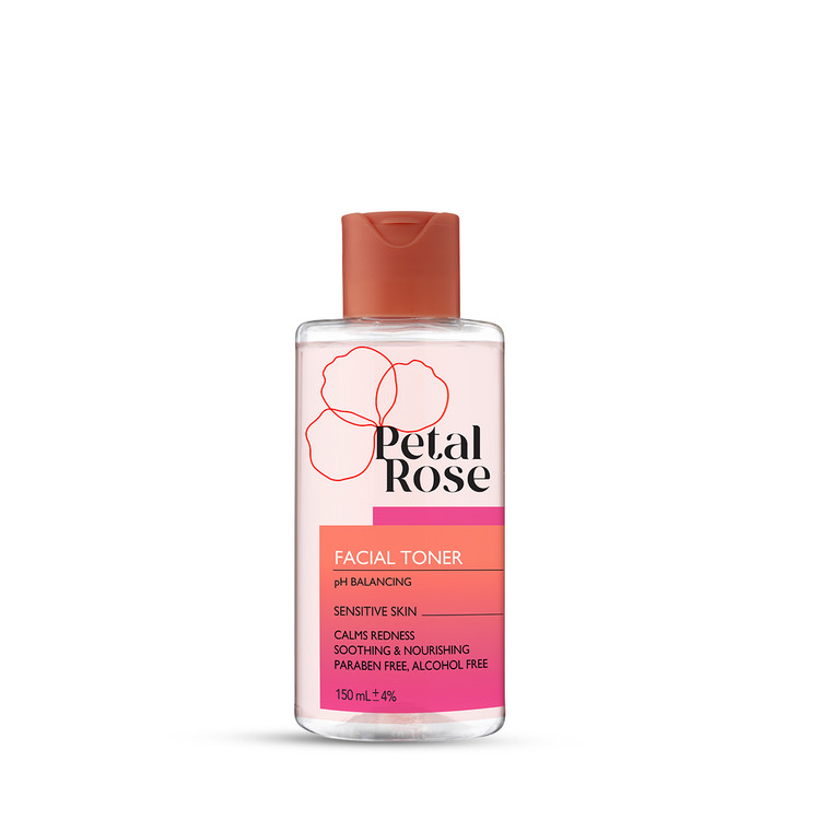 تونر صورت پتال رز مناسب پوست حساس 150mL